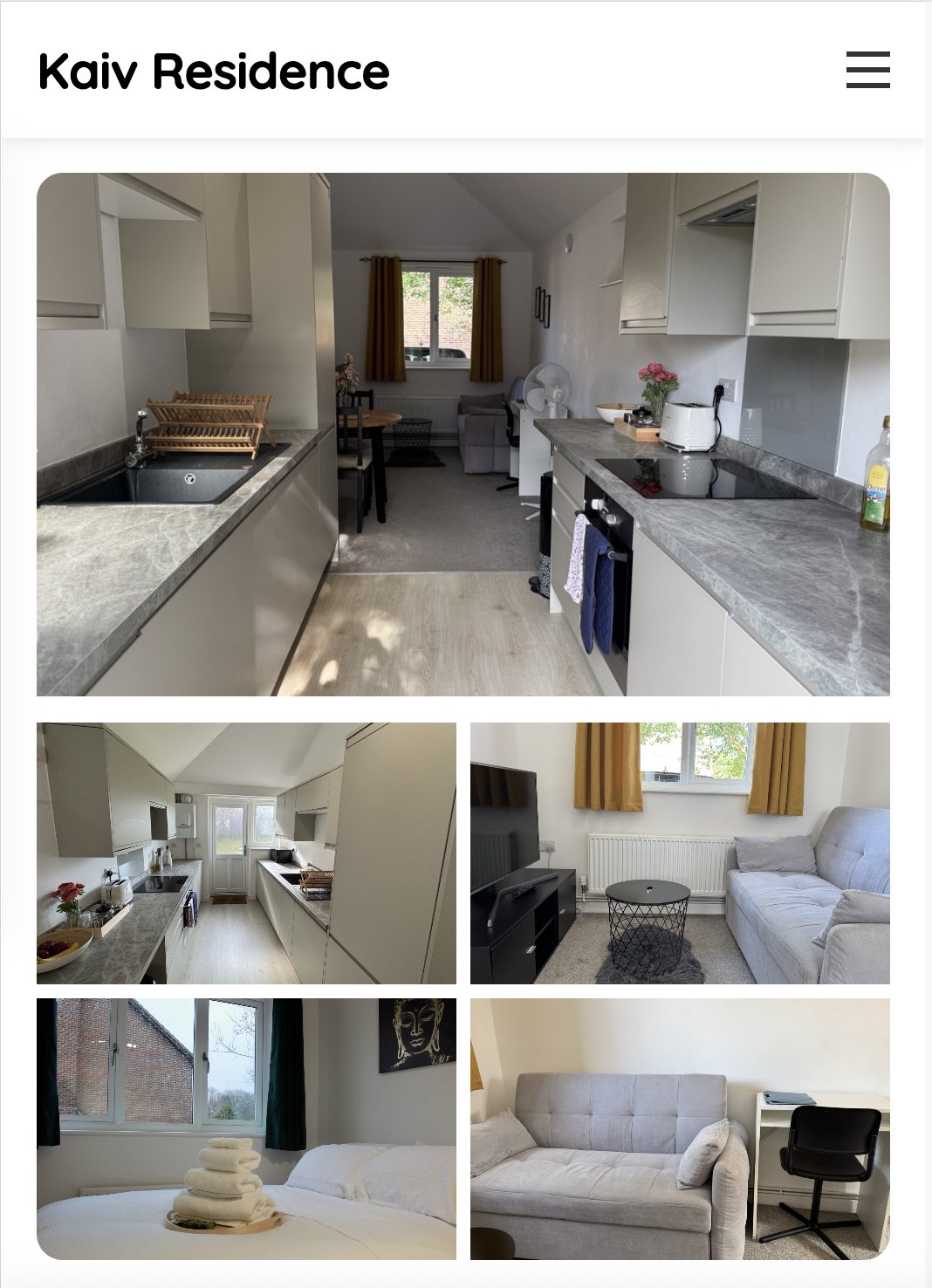 Kaiv Residence Property Business Website - Screenshot 2